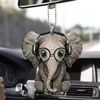 Pendente Criativo de Morcego e Gato Preto para Carro, Bolsa, Chaveiro - Decoração de Halloween