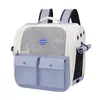 Mochila para Gatos para Todas as Estações, Mochila Respirável para Pets, Bolsa Extra Grande para Gatos de Viagem, Suprimentos Essenciais para Pets para Passeios