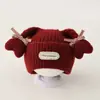 Gorro Protector de Oídos para Bebé, Gorro de Invierno para Hombres y Mujeres, Gorro Tejido Lindo y Súper Lindo, Gorro Grueso Cálido de Punto, Gorro de Lana