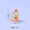 Cachorrinho Sino Tridimensional Desenho Animado Fofo Artesanal DIY Acessórios de Joia Cola de Creme Resina Pequenos Acessórios Material para Presilha de Cabelo