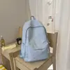 Bolso Casual de Gipsofila de Doble Hombro para Hombres y Mujeres, Gran Capacidad, Estilo Japonés, Fresco y Sencillo, Mochila Escolar para Mujeres, Estilo Nuevo, Sencillo y Moderno, Secundaria