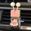 Frasco Vazio de Perfume para Carro Frasco de Aromaterapia para Carro Óleo Essencial Aromaterapia Mini Saída de Ar Volatilização e Decoração de Fragrância
