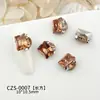 Rhinestones Decorativos para Uñas K9 de Circonita Súper Brillantes Sin Base, Serie de Colores Melard Accesorios para Uñas Hechos a Mano con Rhinestones