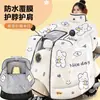 Atacado do fabricante capa à prova de vento de inverno para veículos elétricos, espessa e ampliada para outono e inverno, à prova de frio e quente