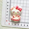 Saia Floral Fofa de Desenho Animado Animal Feito à Mão DIY Acessórios de Cola de Creme Resina Charms para Tamanco Materiais Atacado
