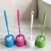 Conjunto de escova sanitária com base, escova de limpeza de vaso sanitário doméstica, ferramenta de remoção de manchas, escova de limpeza de vaso sanitário
