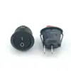 Directamente del fabricante: Interruptor basculante Kcd de 20 mm circular de dos posiciones y dos pines para modificación de motocicleta