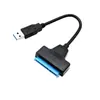 Cable Sata a USB Easy Drive con Orificio de Alimentación DC Adaptador Lector de Disco Mecánico/de Estado Sólido de 2.5/3.5"