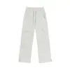 Pantalones casuales deportivos impermeables para hombre, nueva colección primavera/otoño, pierna ancha, corte holgado, estilo japonés, diseño funcional, múltiples bolsillos, tela fina, pantalones de trabajo