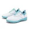 Suministro Transfronterizo de Nuevos Zapatos de Golf Antideslizantes para Hombre para Exteriores, Zapatos Casuales, Zapatos de Entrenamiento con Hebilla Giratoria Telescópica