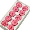 Flor mágica, flor eterna, grado B, 3-4 rosas, 10 flores secas, unicornio, regalo de San Valentín, caja, bolsa.