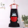 Nuevo delantal mujer manga larga impermeable a prueba de aceite cocina cocinar hogar adulto hombres bata delantal de cintura uniforme de trabajo
