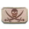 A NOSOTROS. Parche de Moral de Insignia Pirata Jolly Roger de los Navy Seals con Calavera de Ojos Grandes y Pequeños