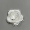 Patches Florais de Renda Bordados em 3D de Rosas, Patches de Organza para Decorar Roupas, Tecido de Renda para Conserto de Vestidos de Noiva e Casacos
