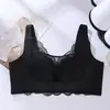 Sutiã Sem Fio Renda Sexy Personalizado Novo, Estilo Fino Ajustável, Roupa Íntima Feminina Respirável Que Levanta os Seios Laterais