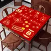 Tapete de Mesa Oito Imortais, Tapete de Mesa de Mahjong, Espessado à Prova de Som, Redutor de Ruído, Mahjong Embaralhado à Mão, Cartas de Baralho, Resistente ao Desgaste, Toalha de Mesa Antiderrapante