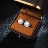 Colar de pérolas de simulação Feminino Sintético Shell Bead Clavícula Cadeia para idosos Presente do Dia das Mães Temperamento Pingente de flor de diamante completo