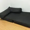 Sofá para Sala de Estar, Tela, Estilo Sencillo, Adecuado para Apartamentos Pequeños, Casas de Alquiler, Individual o Doble, Sofá Reclinable, Sofá Cama Plegable de Doble Propósito para Ensamblar