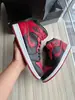 Versión Original Pura Zapatos para Hombre Aj Cara de Fantasma Gancho Primavera y Otoño Zapatillas de Caña Alta para Pareja Zapatos Deportivos Aj1 Zapatos de Baloncesto Zapatos para Mujer