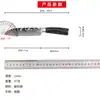 [Procesamiento Personalizado] Set de Chef Grabado con Láser Resina Negra Acero con Cabeza de Acero Cuchillo Pequeño de Cocina Cuchillo Especial de Cocina para Chef de Hotel
