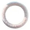 Funda para Volante Invierno Felpa Estilo Diosa Cálida en Invierno Lana de Cordero Antideslizante Cubierta para Manija de Coche Accesorios Interiores de Comercio Exterior