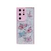 Funda Suave para Teléfono Móvil Samsung con Brillo de Mariposa y Caída para S25u/S24 /A73/A54/A55 Cubierta a Prueba de Caídas