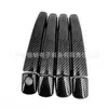Adecuado para Picasso C4 patrón de fibra de carbono adhesivo de manija Citroen C4-Picasso cubierta protectora de manija de puerta
