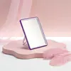Espejo de escritorio de alta definición de una cara, espejo de maquillaje para dormitorio, espejo cuadrado portátil, espejo de tocador de mesa, grande y grueso para uso doméstico