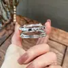 Pulseira de Prata Esterlina 999.9 Superfície Lisa Paz Alegria Bebê Pulseira Empurra-Puxa Par Sólido Pulseira Infantil Lua Cheia Presente de Primeiro Aniversário