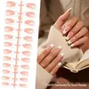 Pontas de Unha Brancas Lisas Estilo Francês Mais Vendidas da Amazon com Toque de Luxo, Unhas Postiças, Unhas Usáveis, Alongamentos de Unha