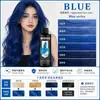 Comercio exterior spot champú protector de color azul morado gris para después de teñir reposición de color fijador de color fuente de exportación
