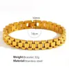 Pulseira de Aço Inoxidável Banhada a Ouro 18K com Pedras Strass e Pérolas, Versátil e Fashion para Homens e Mulheres