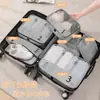 Bolsa de Armazenamento para Viagem Transfronteiriça Bolsa de Viagem de Negócios Bolsa de Organização de Roupas para Mala de Viagem Bolsa de Armazenamento Portátil Bolsa de Separação para Roupas Íntimas