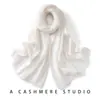 Cachecol 100% Caxemira Pura Textura de Malha Macia Delicada Feminino Leve Macio Confortável Simples Quente Proteção contra o Frio Cachecol Versátil