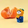 Adornos de Resina Gato Japonés Naranja Zakka Tendencia Decoración de Bonsái Regalos Accesorios Hechos a Mano DIY Manualidades Adornos