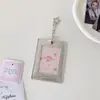 Hisocute Estilo Coreano Colección de Portatarjetas de 3 pulgadas, Almacenamiento de Fotos de Celebridades y Colgador de Exhibición con Cubierta Protectora, Múltiples Estilos Disponibles