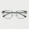 00249 Montura coreana TR90 para gafas de miopía de cejas para mujer, moderna, retro, para estudiantes, cuadrada, montura de espejo, luz plana, grado ajustable