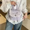 Mochila Feminina Linda de Bolinhas com Laço de Renda 2026 Nova Versátil Tendência Pequena de Alta Qualidade