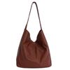 Bolsa Tote Tecida em Losango Tendência Estilo Coreano para Mulheres Novo Modelo 2025 Simples Versátil Grande Capacidade Casual Moda Bolsa de Ombro