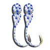 Azul e branco porcelana pílula mundo ouro preto e branco não-stall céu gancho ouro mar noite uma variedade de gancho tipo gancho granel atacado