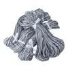 Tiras de Borde Reflectantes de Alto Brillo, Tiras de Ribete Reflectantes de Uso General, Tiras de Tubería, Accesorios para Ropa y Equipaje, Tiras de Borde Plateadas Brillantes en Stock
