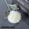 Buquê de Flores de Lótus Artificiais com 3 Cabeças, Arranjo de Flores Aveludado para Decoração de Sala de Estar, Ornamento Floral, Flor de Peônia