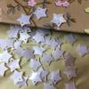 Acessórios de jóias de concha acessórios brincos diretos da fábrica Jóias Hanfu todos os tipos de acessórios de pingente 12mm estrela de cinco pontas flor