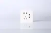 Fabricante de panel de enchufe de pared con interruptor oculto de cinco orificios, interruptor de control doble serie A13 Yabai personalizado