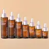 Veia Prateada Patente 20ml-100ml Frasco Conta-gotas Redondo com Tampa de Nuvem Frasco Dispensador de Líquido Essencial Frasco Marrom para Óleo Essencial