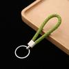 Chaveiro Criativo de Cordão de Couro Trançado Lanyard de Chaveiro de Couro Acessórios Pingente de Carro para Casal Pequeno Presente para Atividade Venda por Atacado