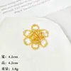 Patches de tecido flor tridimensional feitos à mão com contas de alta qualidade, decoração para roupas, acessórios DIY para bolsas, em estoque para atacado com envio rápido
