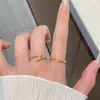 Anillo de Plata de Ley S925 con Forma de Cruz Estilo Francés Incrustado de Diamantes para Mujer, Ajustable, Nicho, Gama Alta, Lujo Ligero, Moderno