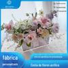 Caixa de presente de casamento em acrílico transparente cesta de frutas criativa moda acrílico decorativa portátil diy presente cesta de flores
