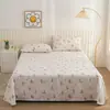 Juego de Sábanas de Tres Piezas Estilo Girly de Satén y Tela Gruesa Cardada con Encaje Juego de Ropa de Cama Clásico Nuevo Primavera y Verano 2026
